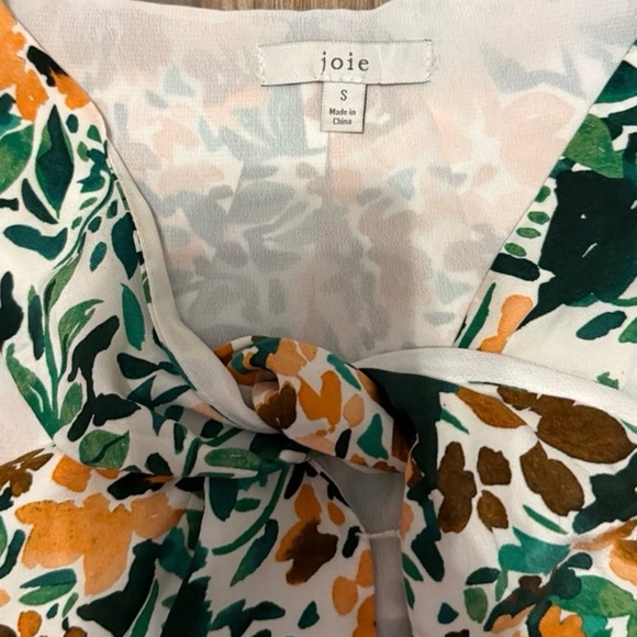 Joie Malta Womens Silk Floral Halter Top - Picture 3 of 3